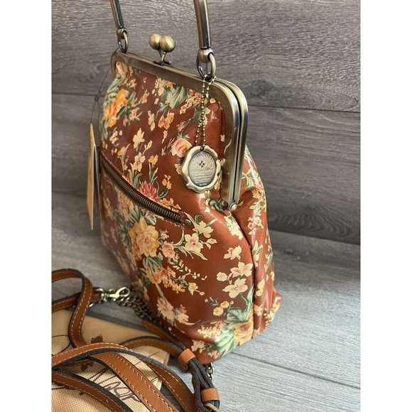 Patricia Nash Bags Patricia Nash Leather Novella Frame Bag With